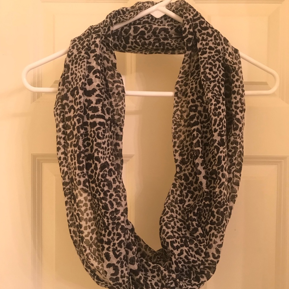 Leopard Print Infinity Scarf